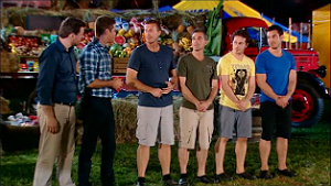 Manu, Pete, David, Scott and Nic & Rocco - My Kitchen Rules 2012