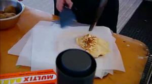 Megan & Andy's crepes - My Kitchen Rules 2012