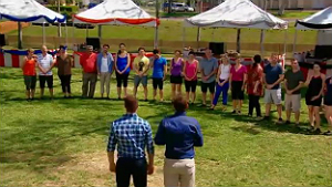 The teams in Ingham - My Kitchen Rules 2012