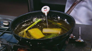 Confit Murray Cod - My Kitchen Rules 2012