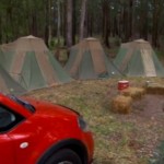 Camping out - The Block 2012 Camping out - The Block 2012